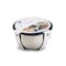 Core Kitchen 6pc Essentials Non-Skid SS Mixing Bowls w/ Lids Set - 1.5qt, 3qt, 5qt - Onyx 36047 - alternate 1